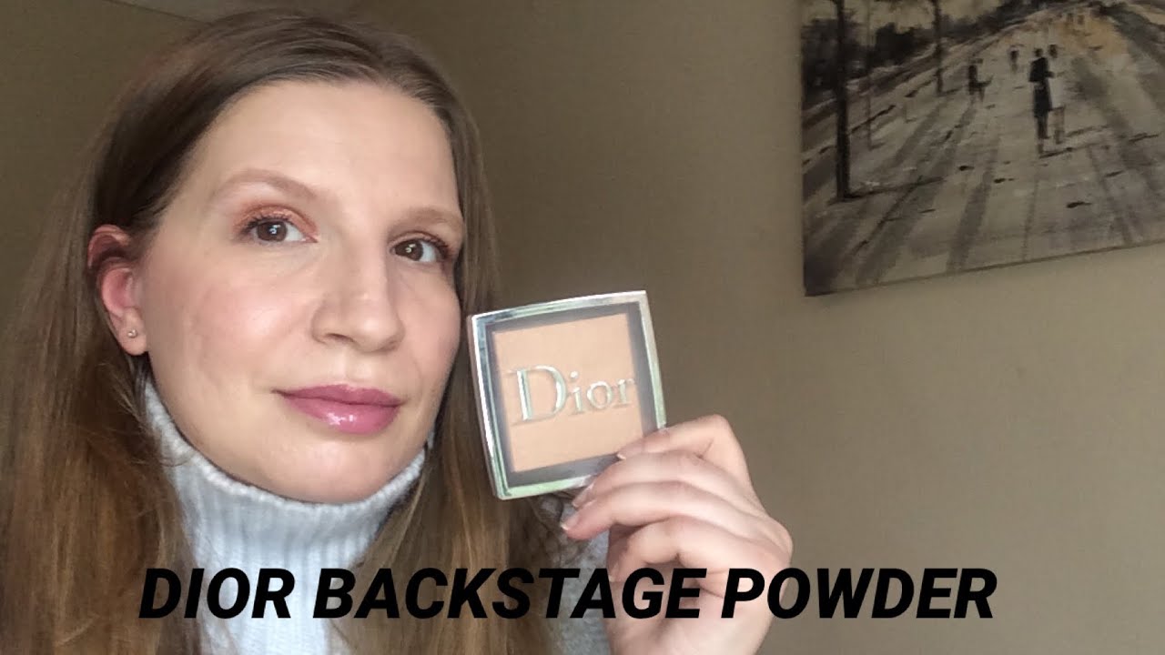 NEW DIOR BACKSTAGE FACE AND BODY POWDER NO POWDER YouTube