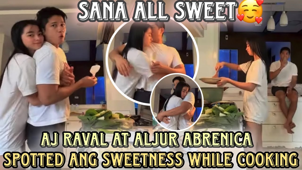 Aj Raval at Aljur Abrenica spotted ang kasweetan habang nasa kitchen at nagluluto ng ulam sana all❤️