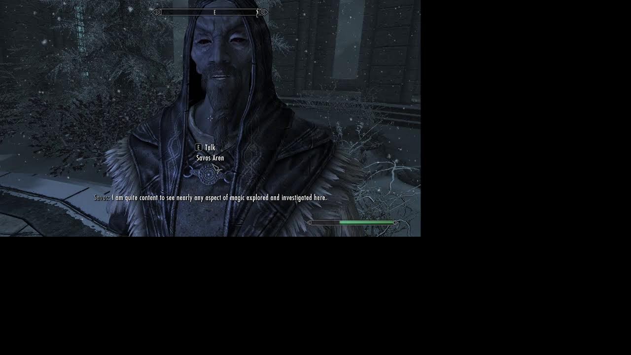 Skyrim Dark Archer long gameplay day 4