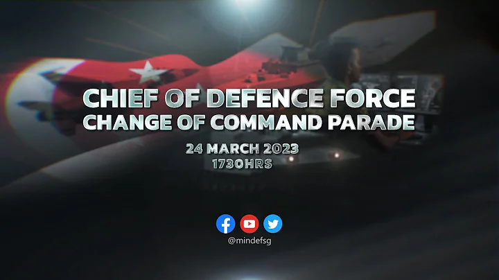 [LIVE] Chief of Defence Force Change of Command Parade