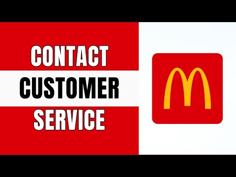 How Do I Contact Mcdonald S Customer Service