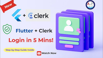 🔥 Clerk Auth + Flutter: The Easiest Login System You’ll Ever Build! (2025 Setup) | amplifyabhi