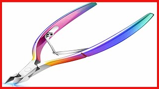 Pretty Diva Cuticle Trimmer - Stainless Steel Cuticle Cutter Nail Nipper Cuticle Clipper Plier