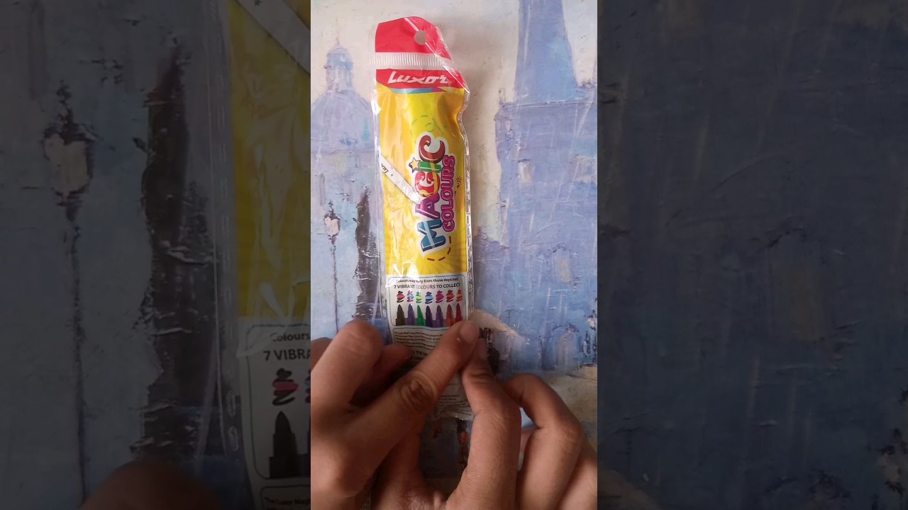 🦚🌺 let's try this magic pens🌺🦚 