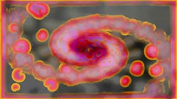 A luma created in Touchdesigner,  audio reactive, generative digital video art