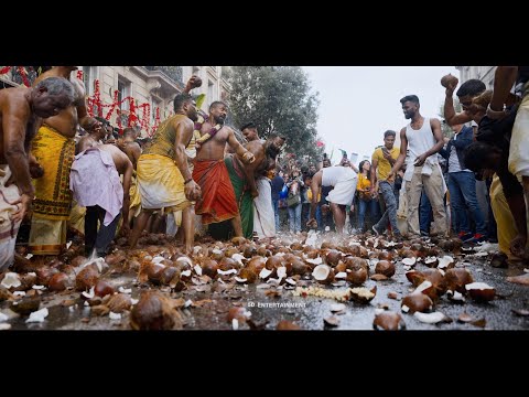 paris La Chapelle Sri Manicka Vinayakar temple Theer : La spectaculaire fête de Ganesh 2023