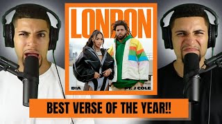 J. Cole Best Verse Of The Year Bia London Reaction
