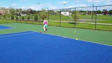 Zig Zag Shuffle Drill