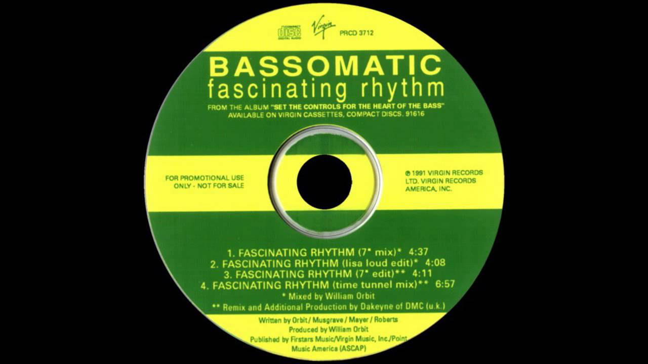 Bassomatic - Fascinating Rhythm (1991 7'' Mix)