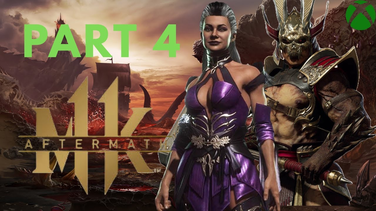 Mortal Kombat 11 Aftermath Gameplay Walkthrough Part 4 - Visions Of Empire (X Box X) - No Commentary