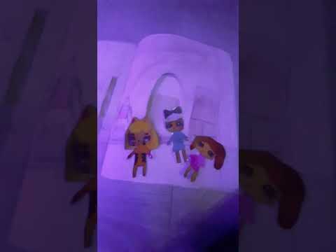 стали маленькими/ бумажные куклы лол - YouTube