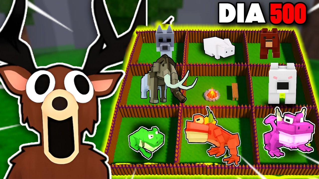 Construí un Zoológico ÉPICO en 99 Noches en el Bosque