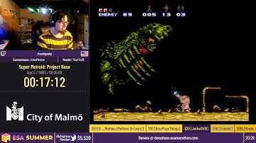 Super Metroid: Project Base [Any%] by CountGooby - #ESASummerOnline