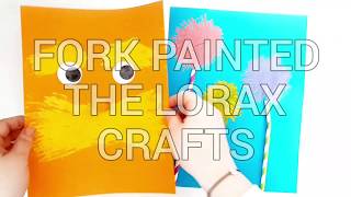 Fork Painted The Lorax Crafts