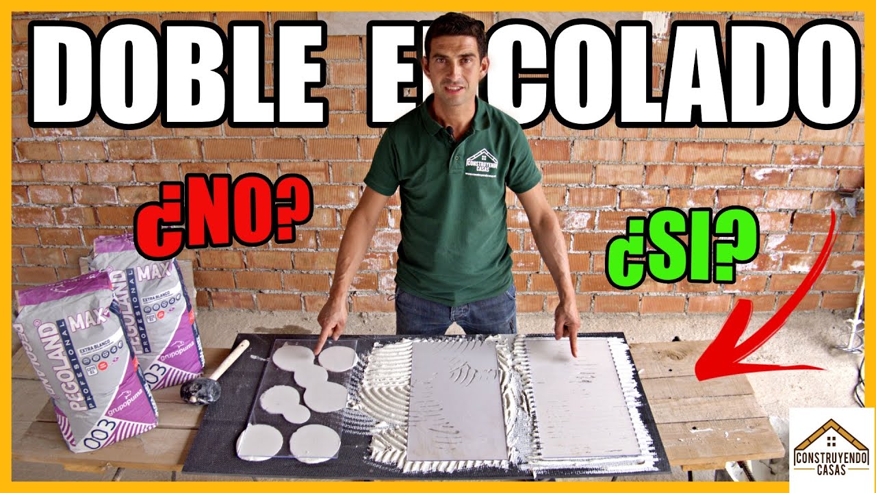 🔶DOBLE ENCOLADO en INSTALACION de Ceramica o Porcelanico🔶 ¿ES NECESARIO?
