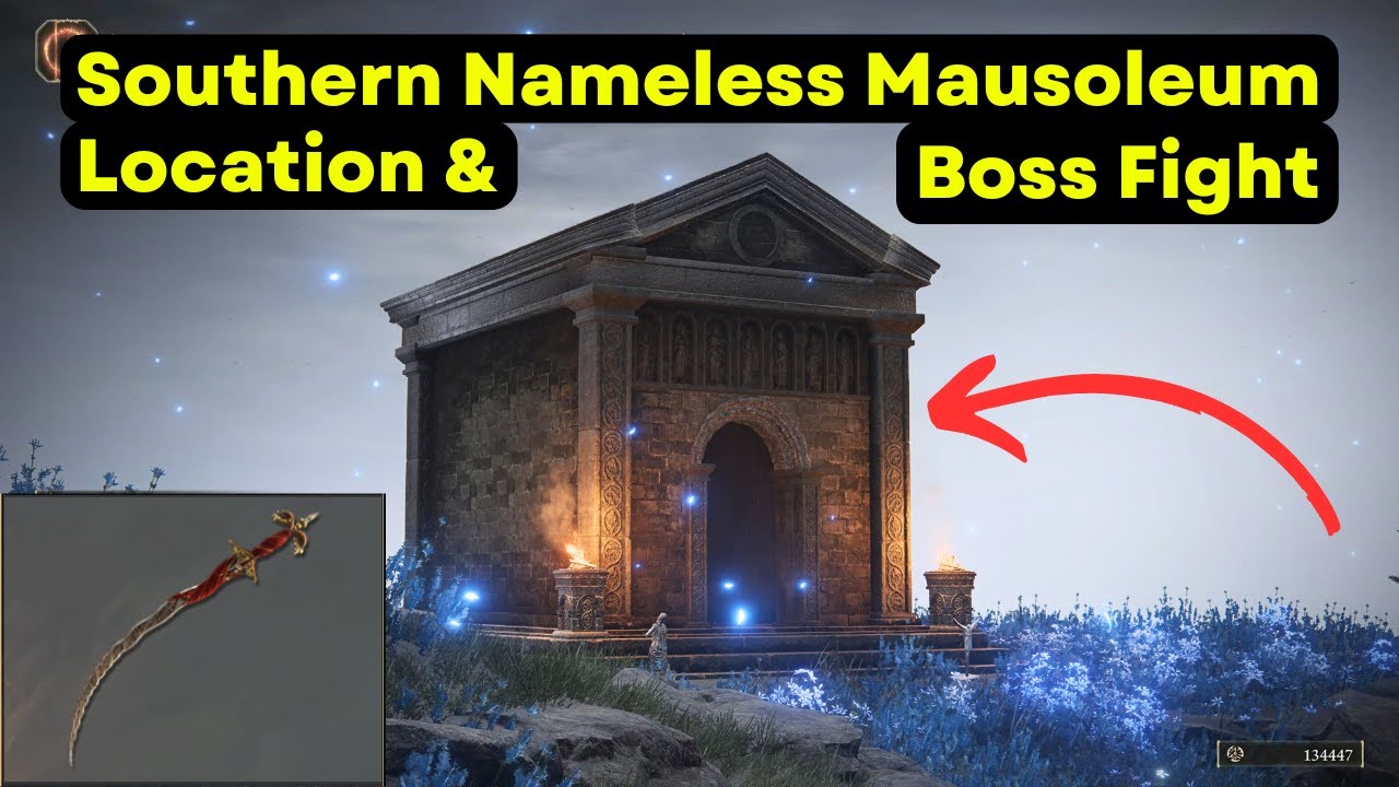 Elden Ring “Southern Nameless Mausoleum” Location & Dancer of Ranah