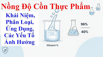 Nồng Độ Cồn Thực Phẩm: Khái Niệm, Phân Loại, Ứng Dụng Và Các Yếu Tố Ảnh Hưởng | |  Ethanol thực phẩm