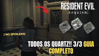 RESIDENT EVIL REQUIEM  9 – ONDE ENCONTRAR TODOS OS QUARTZOS (3/3) 💎 GUIA COMPLETO E LOCALIZAÇÃO 100% screenshot 3