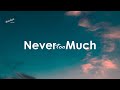 Luther Vandross - Never Too Much (Lyrics)