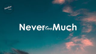 Luther Vandross - Never Too Much (Lyrics) Resimi