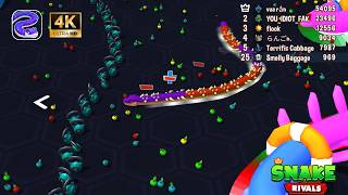 Snake Rivals - Fun Snake Game Slither your snake around in this fun 3D multiplayer 🐍 screenshot 3