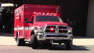 LAFD Rescue 2 Responding