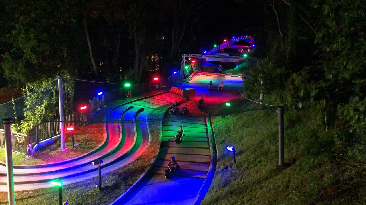 Luge Tracks  Skyline Luge Singapore