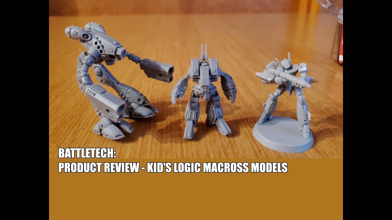 Battletech: Product Review - Kid's Logic Macross Minis for use in ...