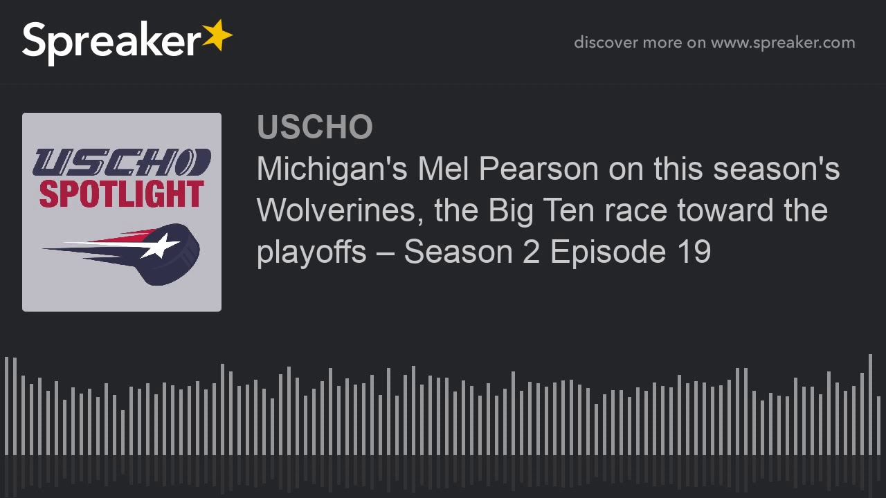 Michigan's Mel Pearson on this season's Wolverines, the Big Ten race toward the playoffs – Season 2