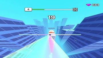 Roof Rails - All levels gameplay walkthrough android ios Level 4