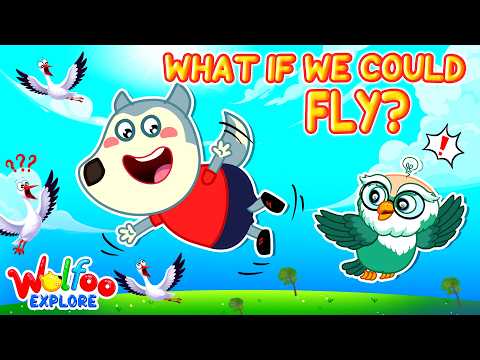 NEW| Wolfoo Explore 🔍 What If We Could FLY? Human Body | Wolfoo Channel | Kids Cartoon