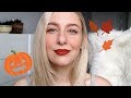 SIMPLISTIC FALL MAKEUP (basically just a red lip lol)