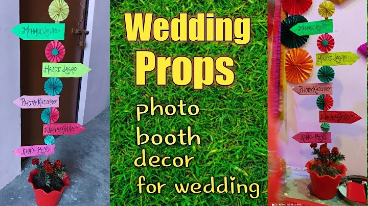 wedding props Photo booth for wedding decor#haldidecor#haldi#haldidecoration#weddingdecor#photobooth