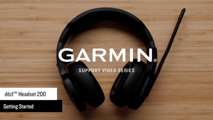 days & 100 Garmin® - 200: Retail on For the those Headset road YouTube Training – dēzl™ long