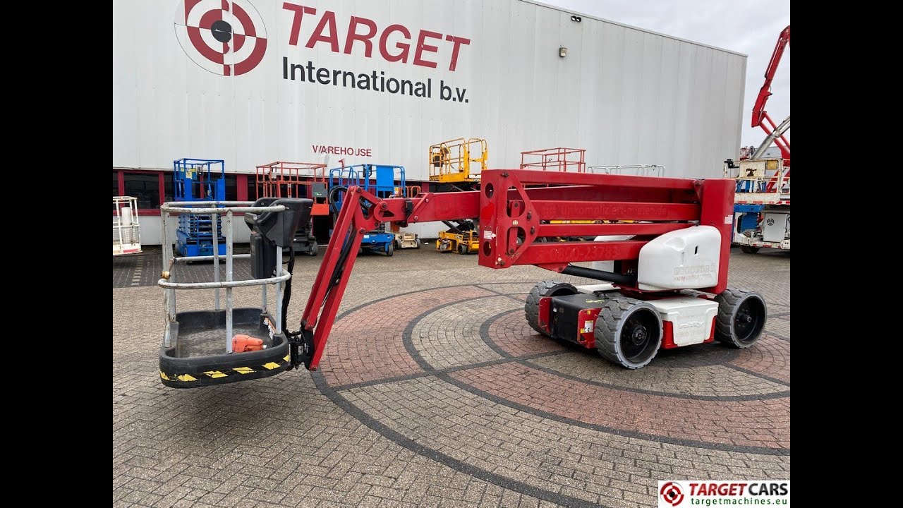 783768 NIFTYLIFT HR17NE MK3 ARTICULATED ALL ELECTRIC BOOM WORKLIFT 2014 1700CM 0828997 1419HRS