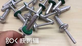 full aluminum Lantern Bulb Tite Rivets Aluminum Waterproof Tri-fold automotive blind pop rivets