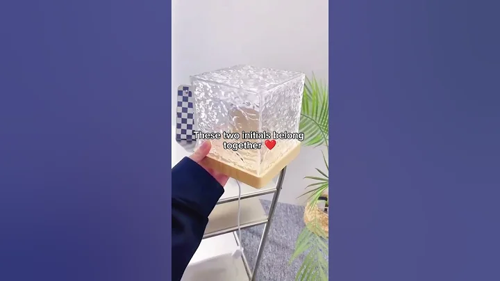 Water Ripple Lamp Fortnite Cube Night Light Aurora Ocean Projector #light #roomdecor #giftideas