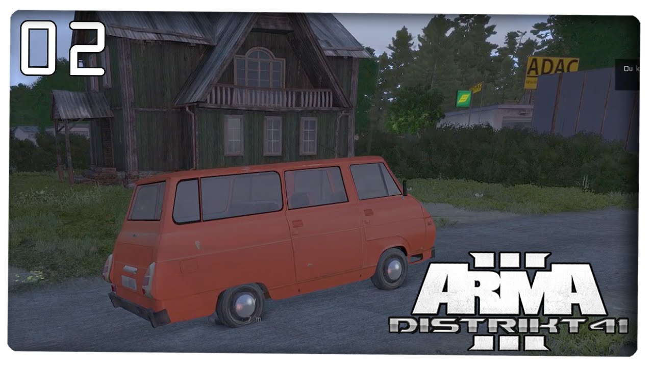 ARMA 3 - DISTRIKT41 #02 [GER/HD] Skoda 1203, das mal n Auto!