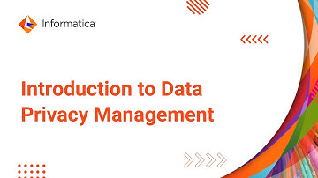 Introduction to Data Privacy Management