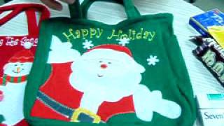 クリスマストートバッグ