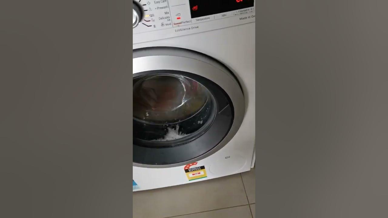 Bosch Washing machine making strange noise. YouTube