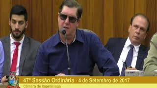 47ª Sessão Ordinária 2017