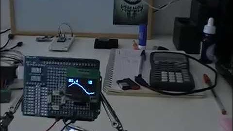 Arduino Alcohol sensor MQ-3 and oled 0.96"