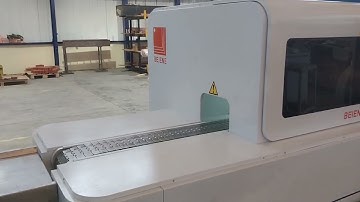 BEIENE Intelligent 3D Busbar Punching and Shearing Machine is running at cusotmer