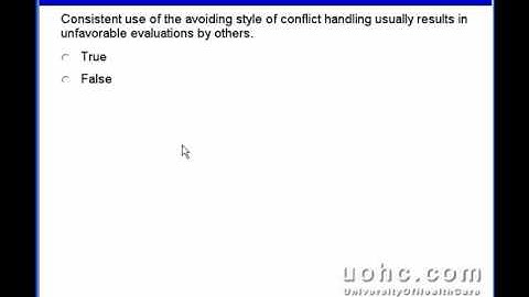 Conflict & Negotiation