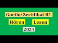 Goethe Zertifikat B1 Hören, Lesen Modelltest mit Antworten am Ende || Vid - 229