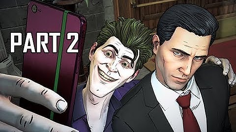 Batman The Enemy Within Walkthrough Part 2 - JOKER (Telltale Batman Season 2)