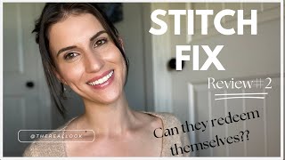 Stitch Fix Review #2 // Can they redeem themselves?? #fashiontrends #clothing #subscriptionbox