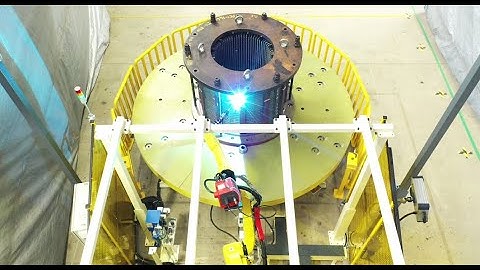 Robotic Motor Stator Welding for Power Generators