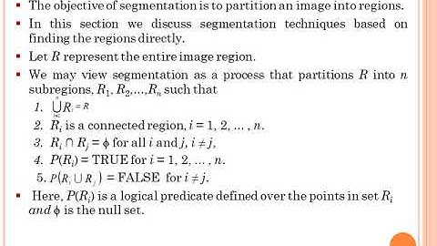 DIP73   Thresholding and Region Based Segmentation